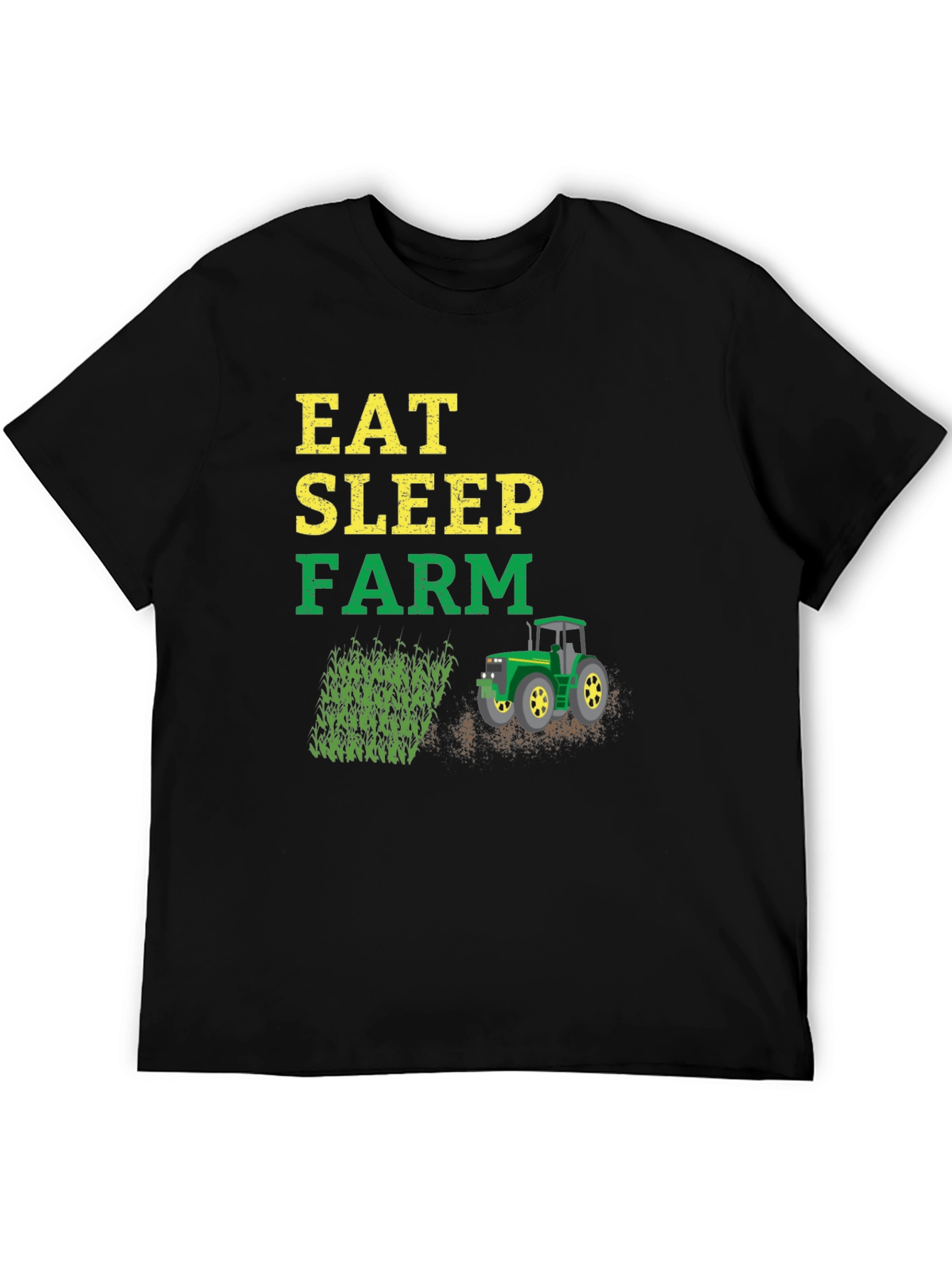 Eat Sleep Farm T-Shirt | Farmer Graphic Tee