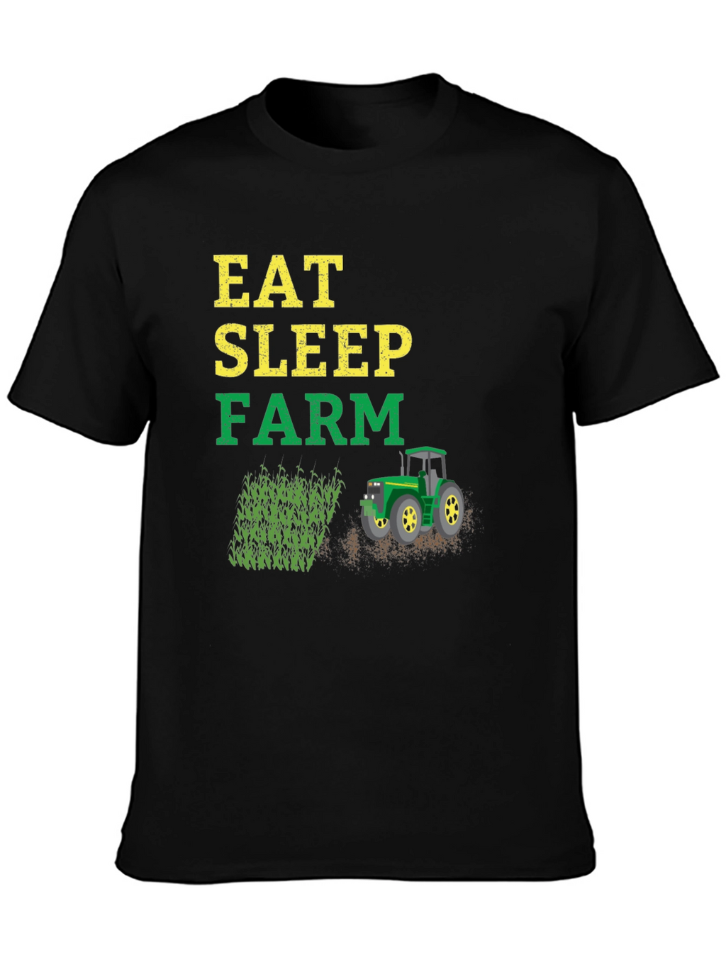 Eat Sleep Farm T-Shirt | Farmer Graphic Tee