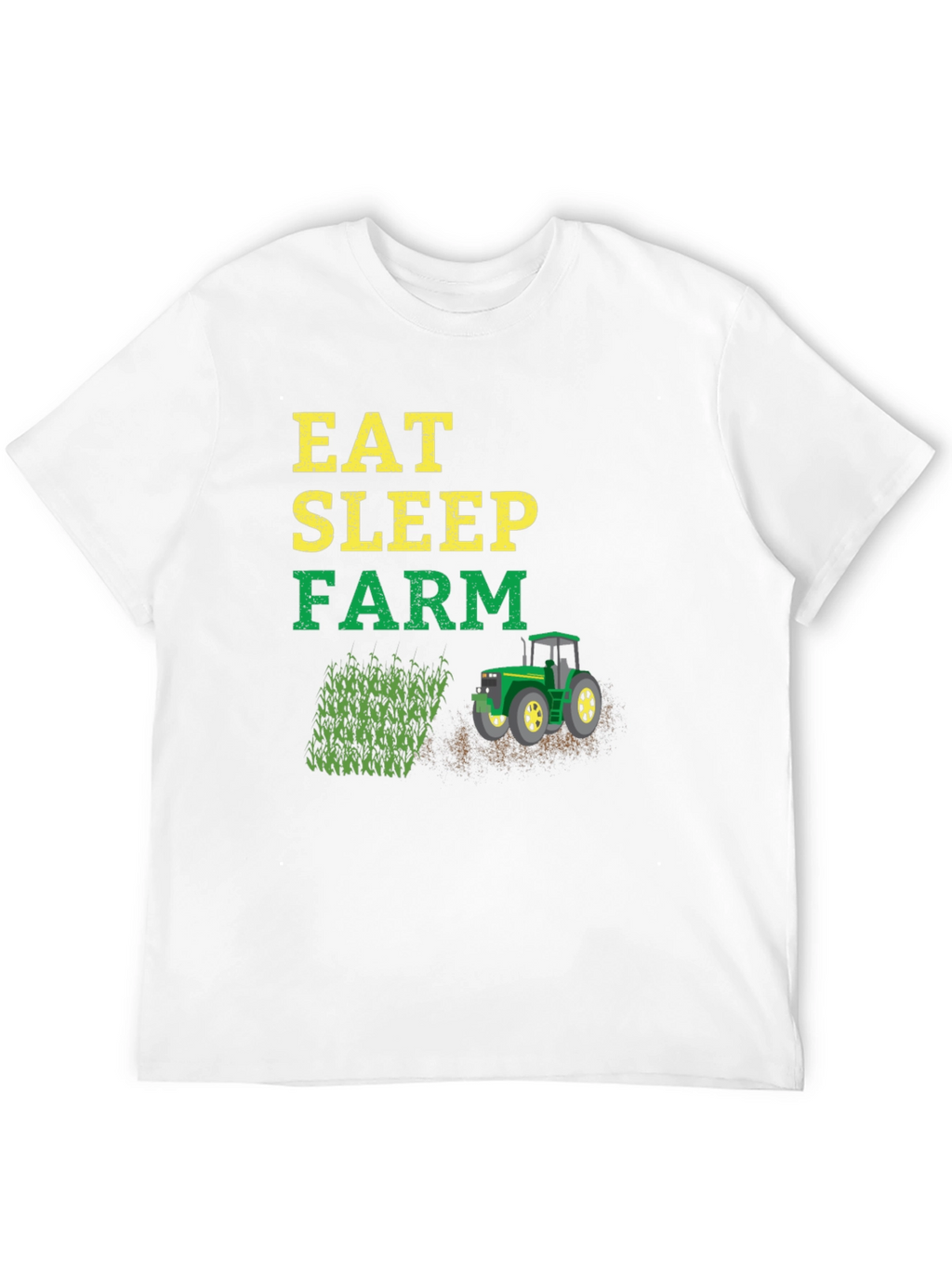 Eat Sleep Farm T-Shirt | Farmer Graphic Tee