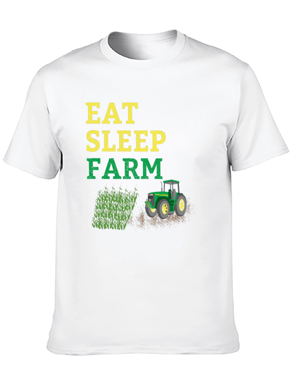Eat Sleep Farm T-Shirt | Farmer Graphic Tee