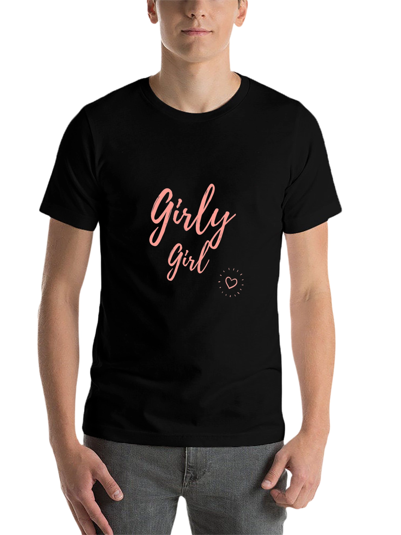 Girly Girl Graphic Tee - Trendy Womens Shirt
