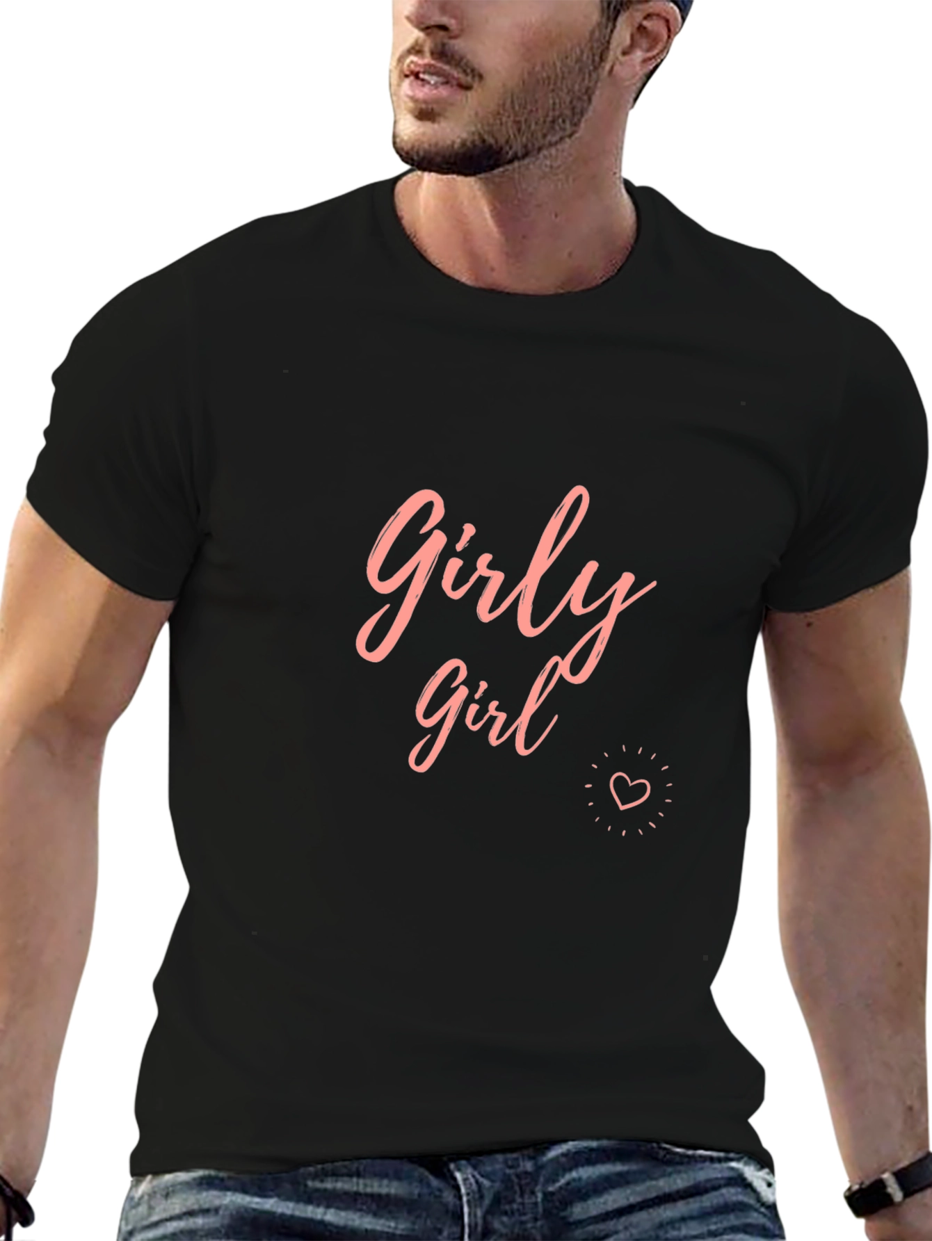 Girly Girl Graphic Tee - Trendy Womens Shirt