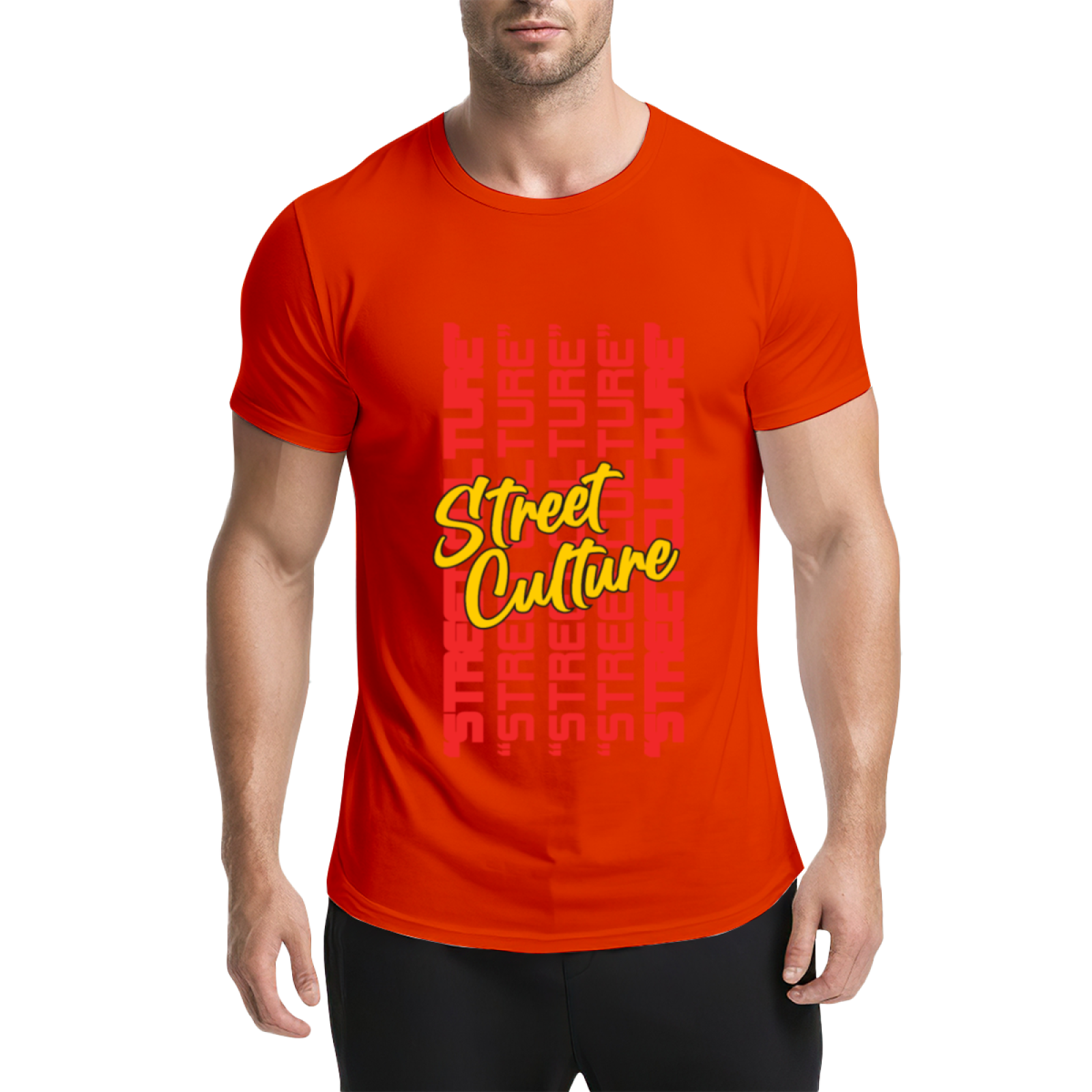 Street Culture Graffiti Typography Trendy T-Shirt
