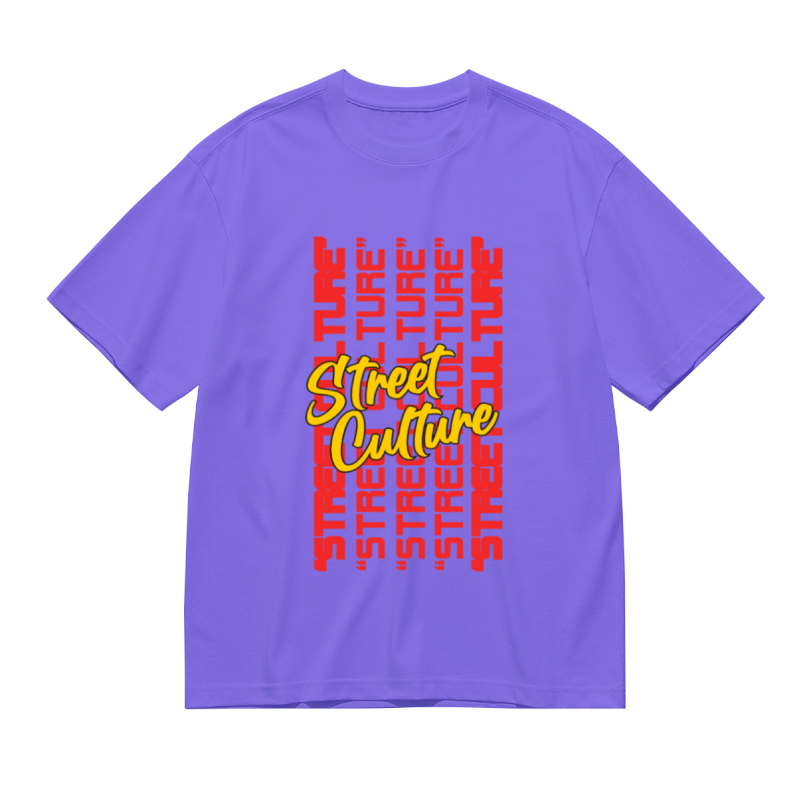 Street Culture Graffiti Typography Trendy T-Shirt