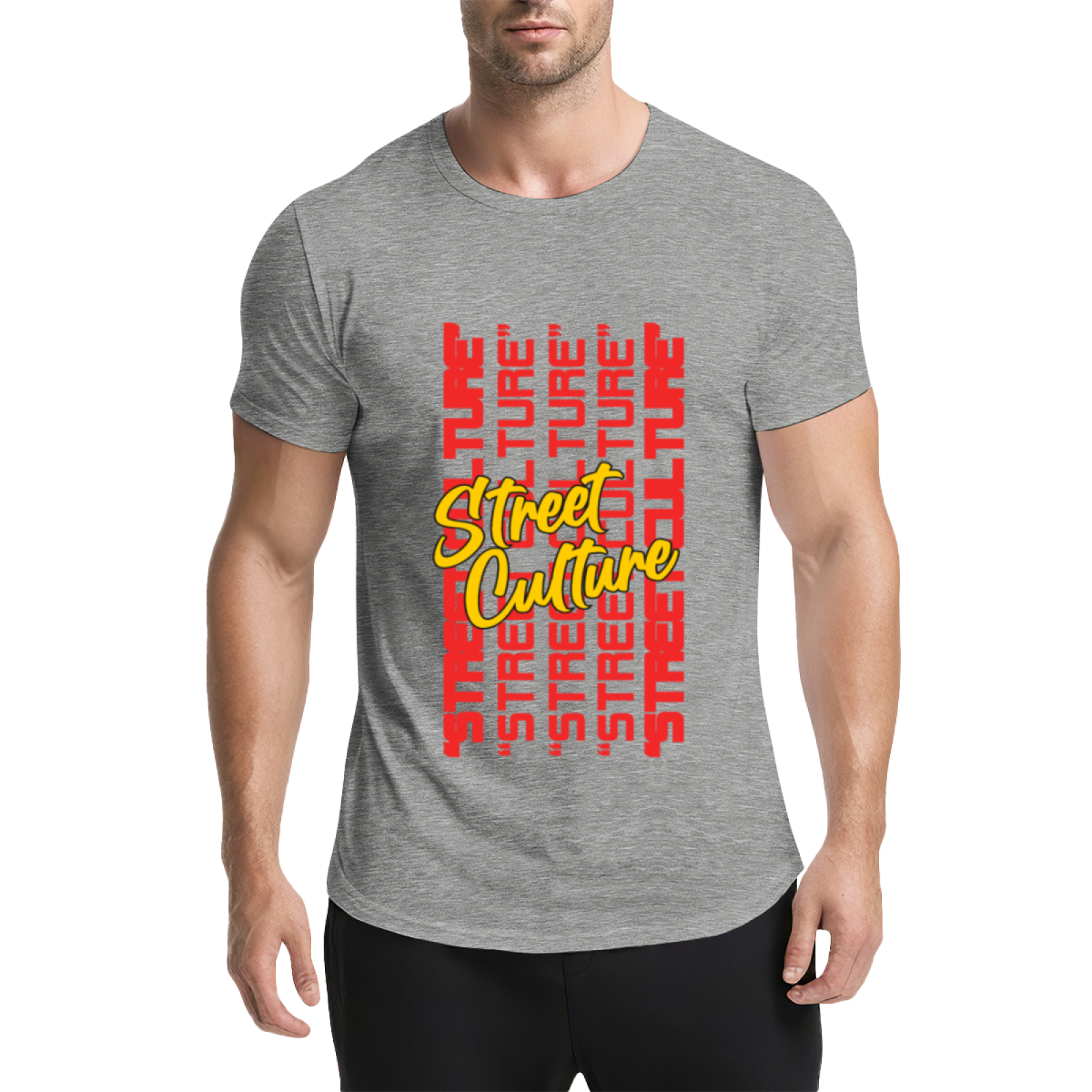 Street Culture Graffiti Typography Trendy T-Shirt