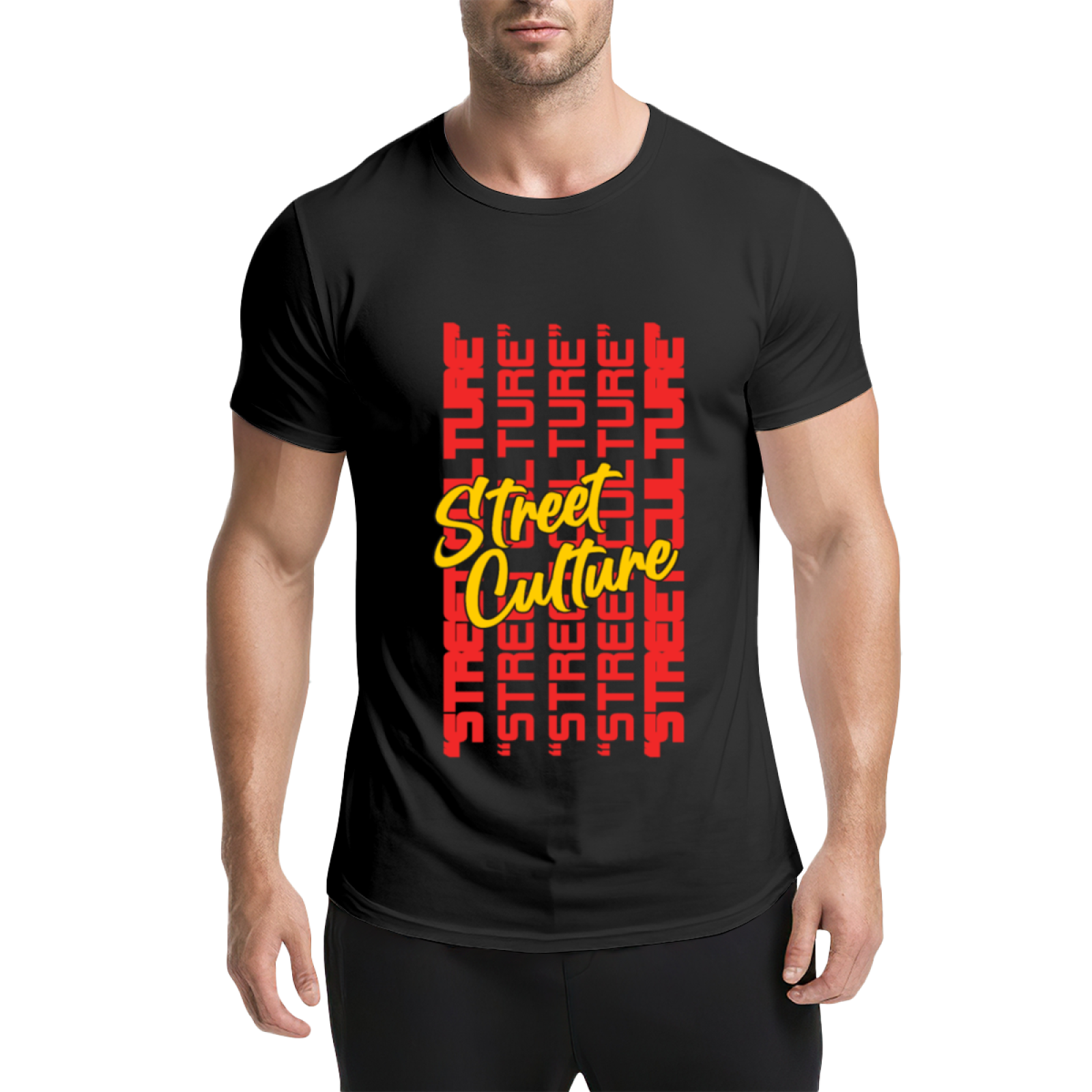 Street Culture Graffiti Typography Trendy T-Shirt