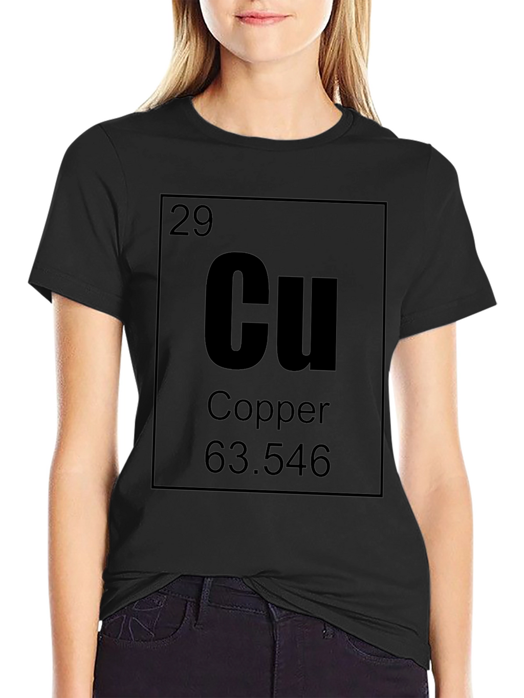 Copper Element T-Shirt - Periodic Table Chemistry Tee
