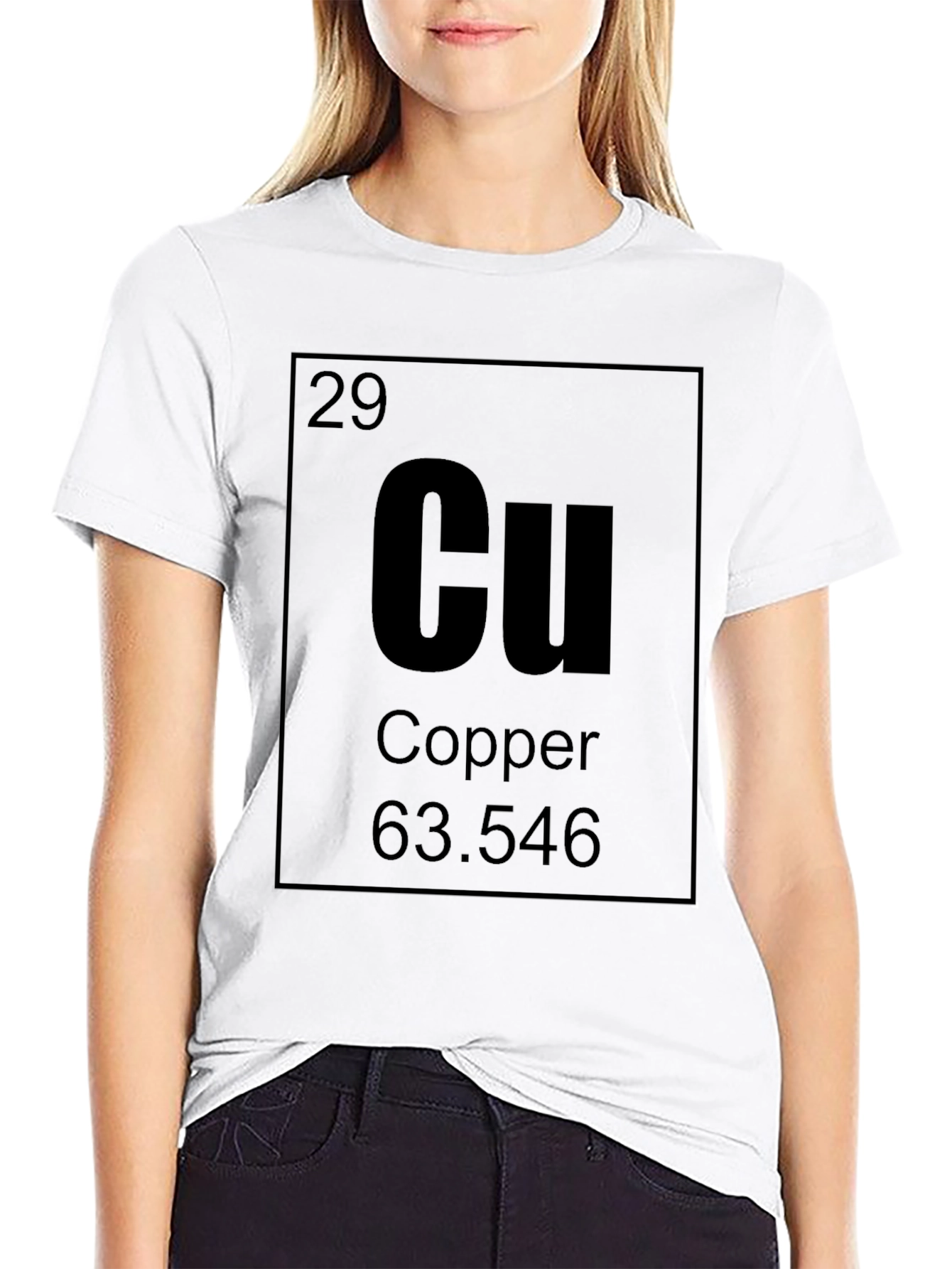 Copper Element T-Shirt - Periodic Table Chemistry Tee