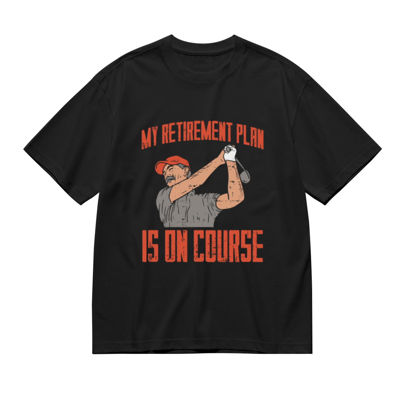 Men's Bold WEIRDO Simple Slogan Trendy Graphic T-Shirt