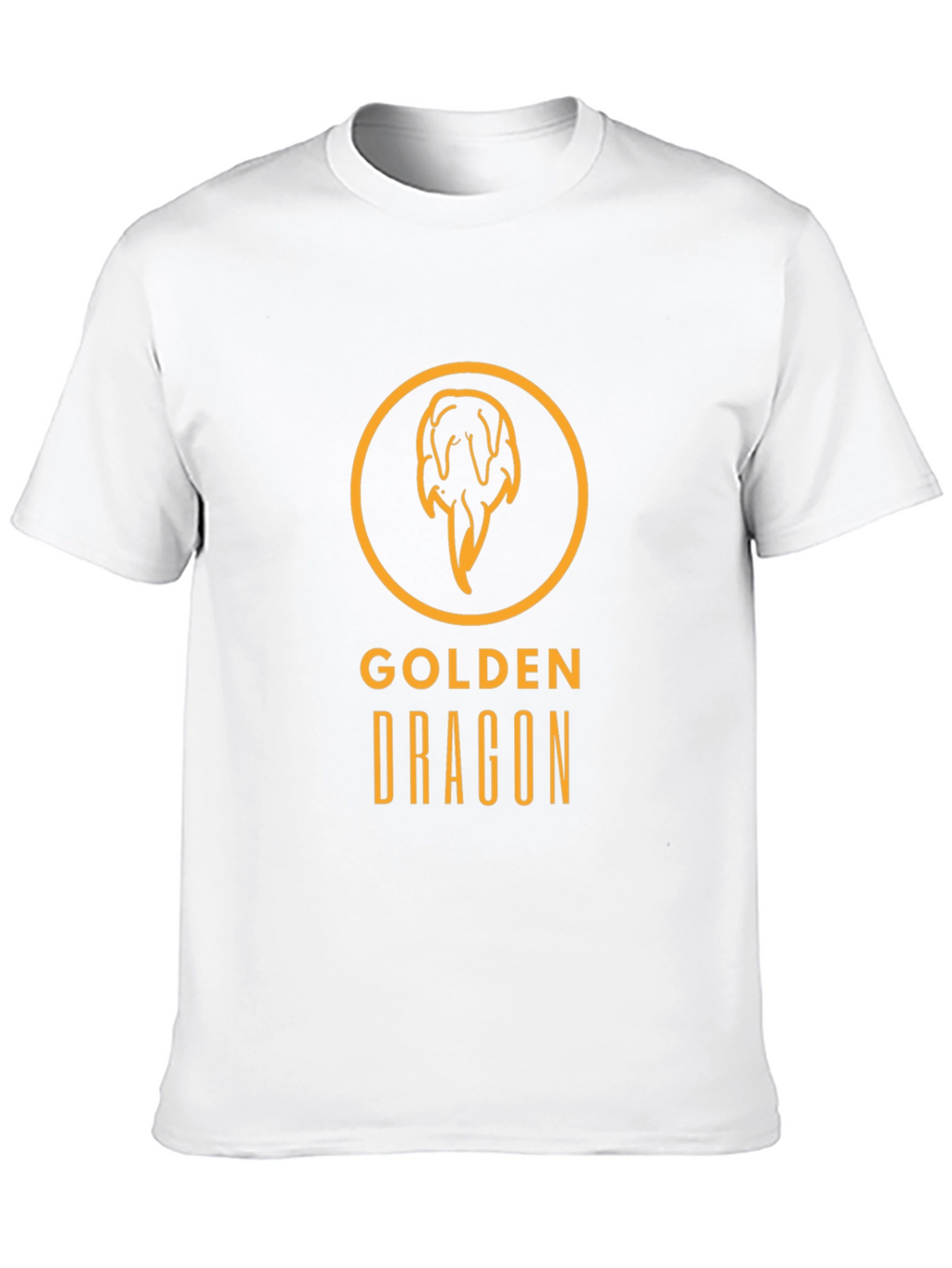 Golden Dragon Graphic Tee - Stylish Mens T-Shirt