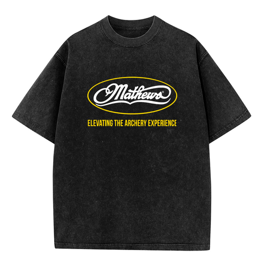 Mathews Archery Elevating The Archery Experience Vintage Washed T-Shirt