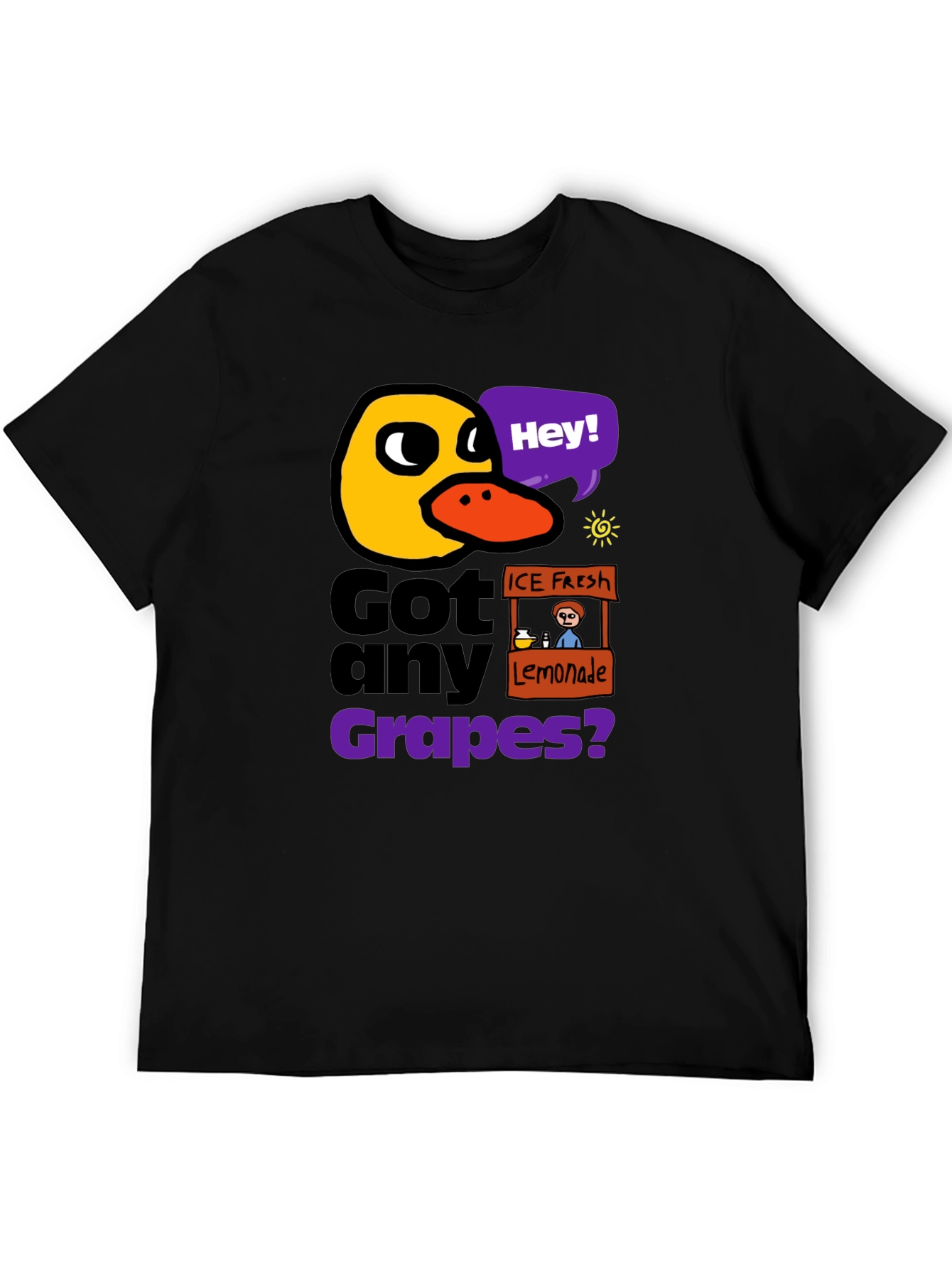 Got Any Grapes? Novelty Graphic Tee