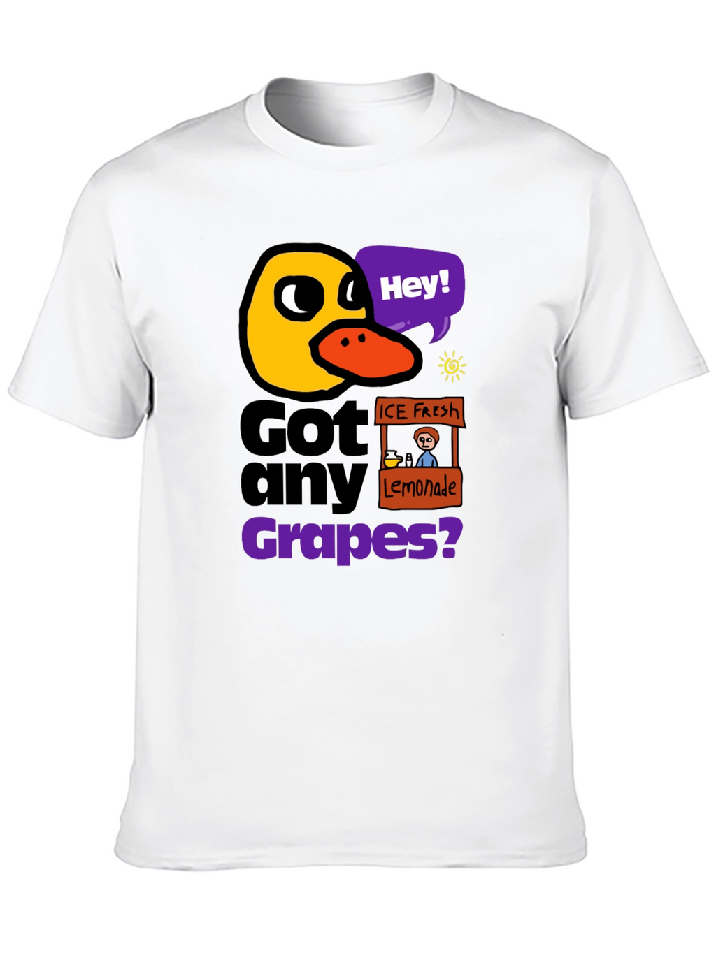 Got Any Grapes? Novelty Graphic Tee