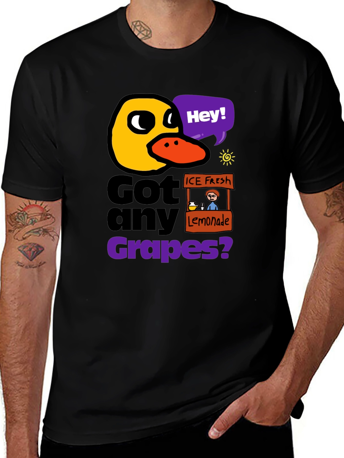 Got Any Grapes? Novelty Graphic Tee