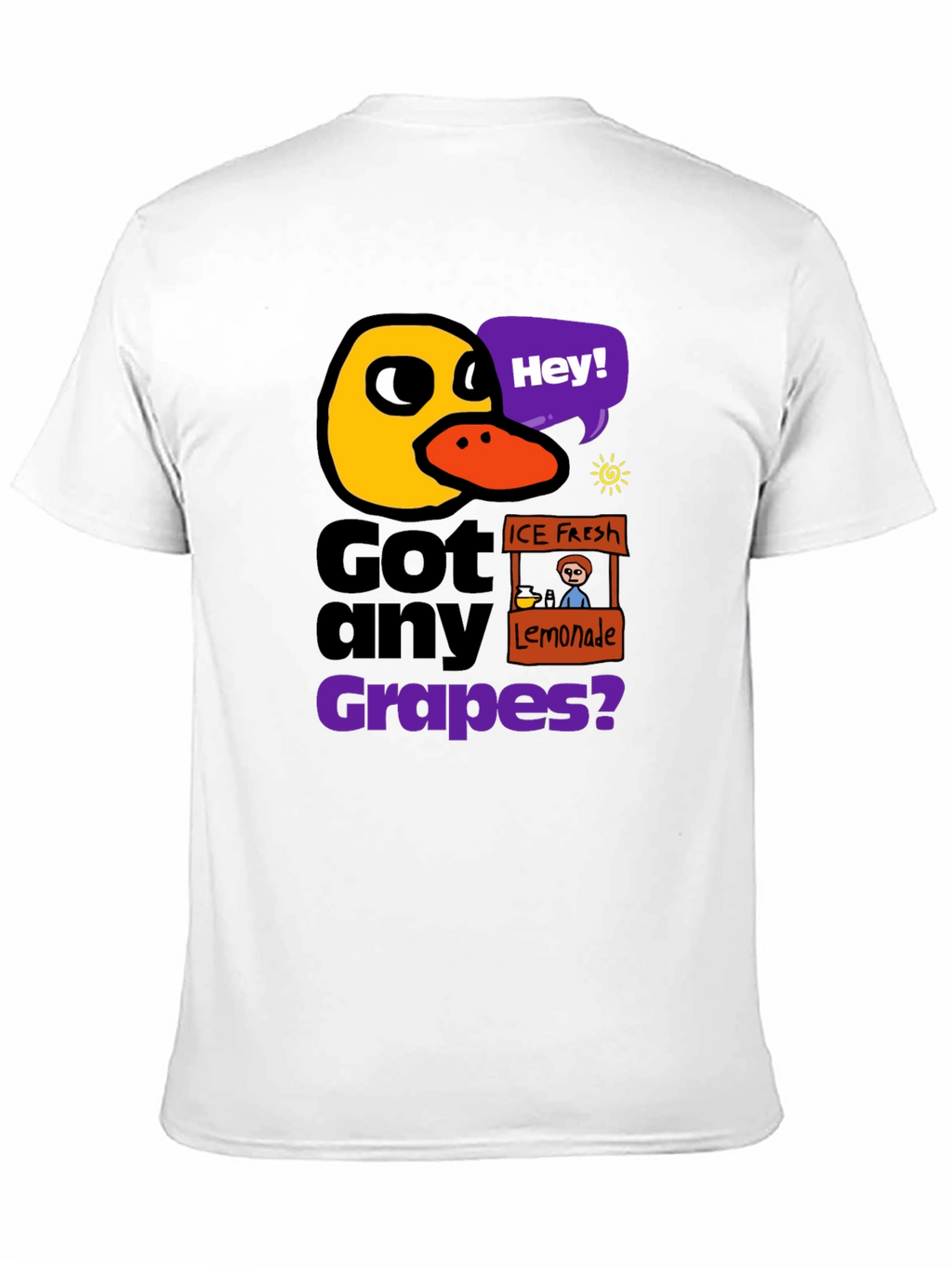 Got Any Grapes? Novelty Graphic Tee