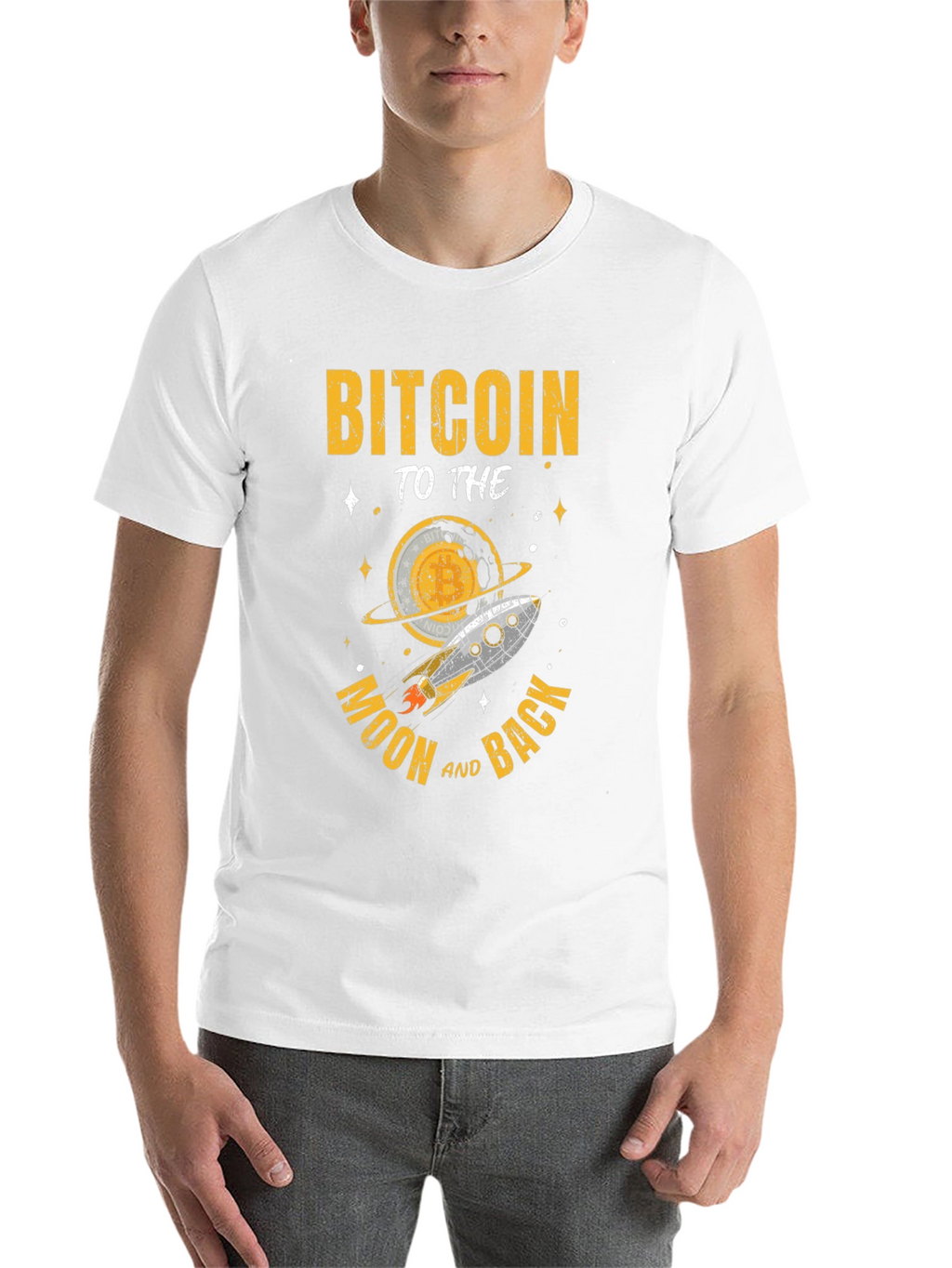 Bitcoin to the Moon T-Shirt
