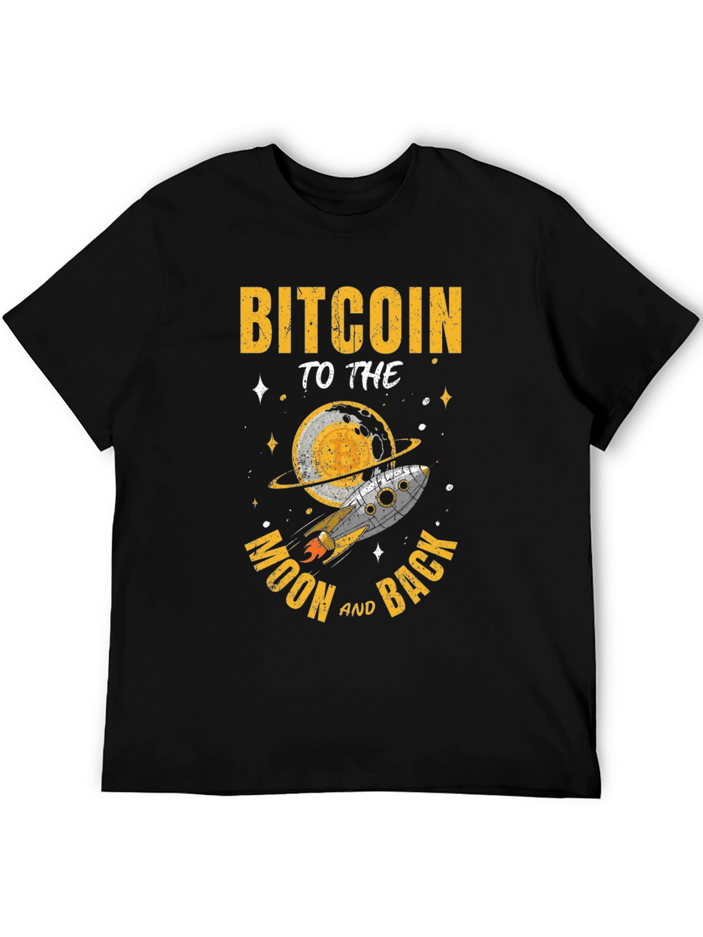 Bitcoin to the Moon T-Shirt