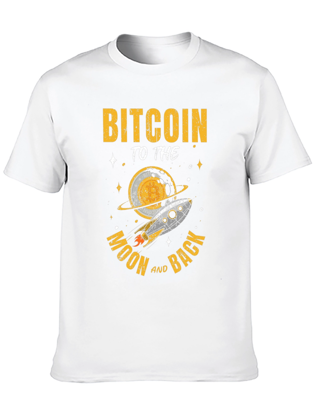 Bitcoin to the Moon T-Shirt