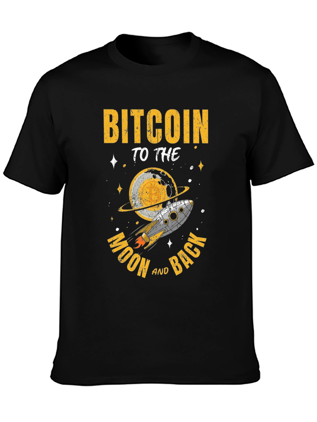 Bitcoin to the Moon T-Shirt