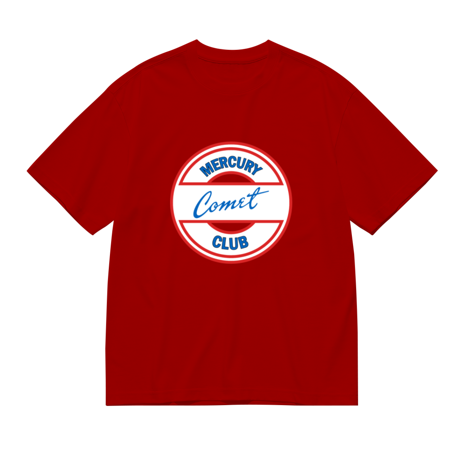 Mercury Comet Club Retro Badge T-Shirt