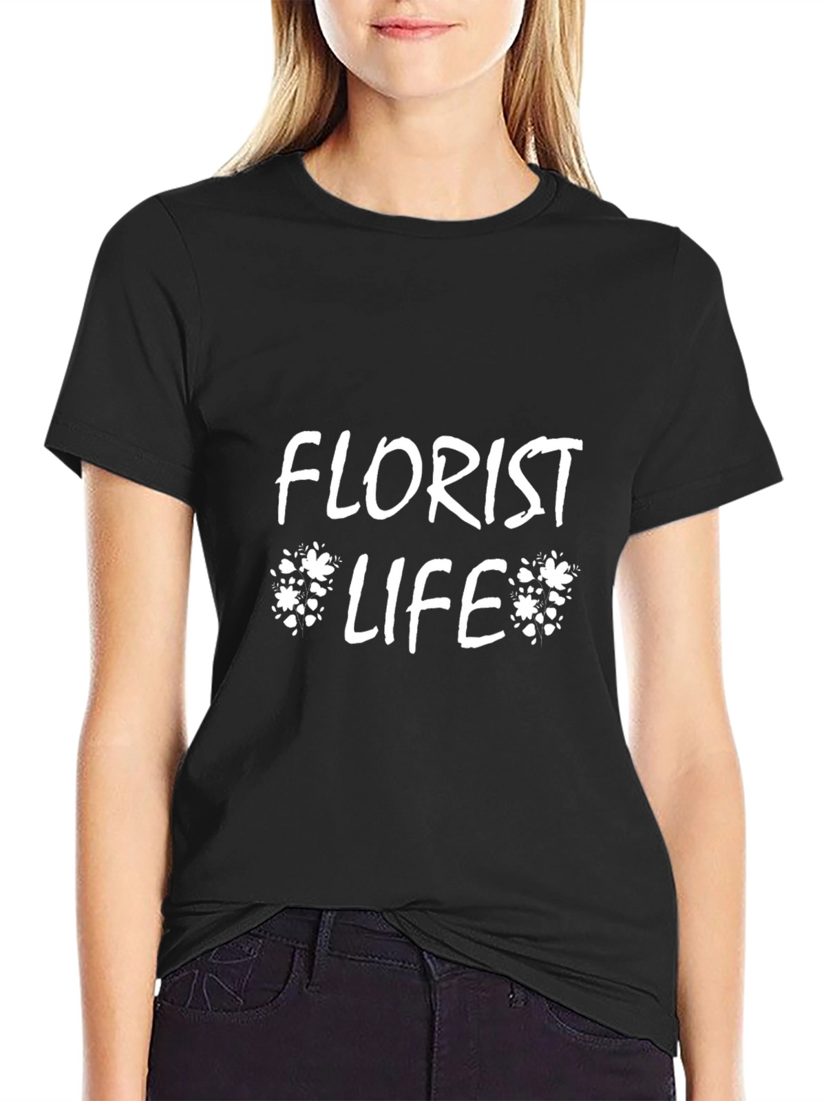 Florist Life T-Shirt - Stylish Floral Design