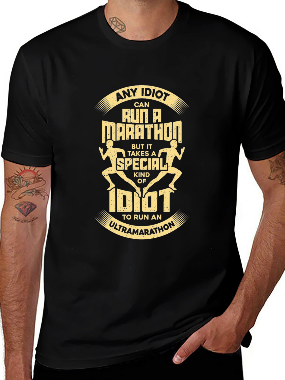 Ultra Marathon Idiot T-Shirt - Running Tee