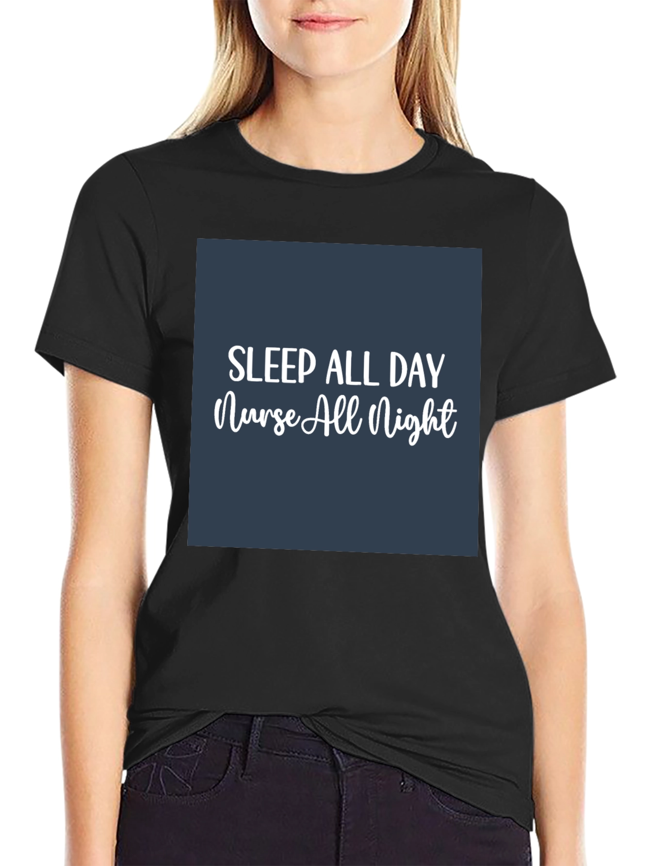 Sleep All Day Nurse All Night T-Shirt