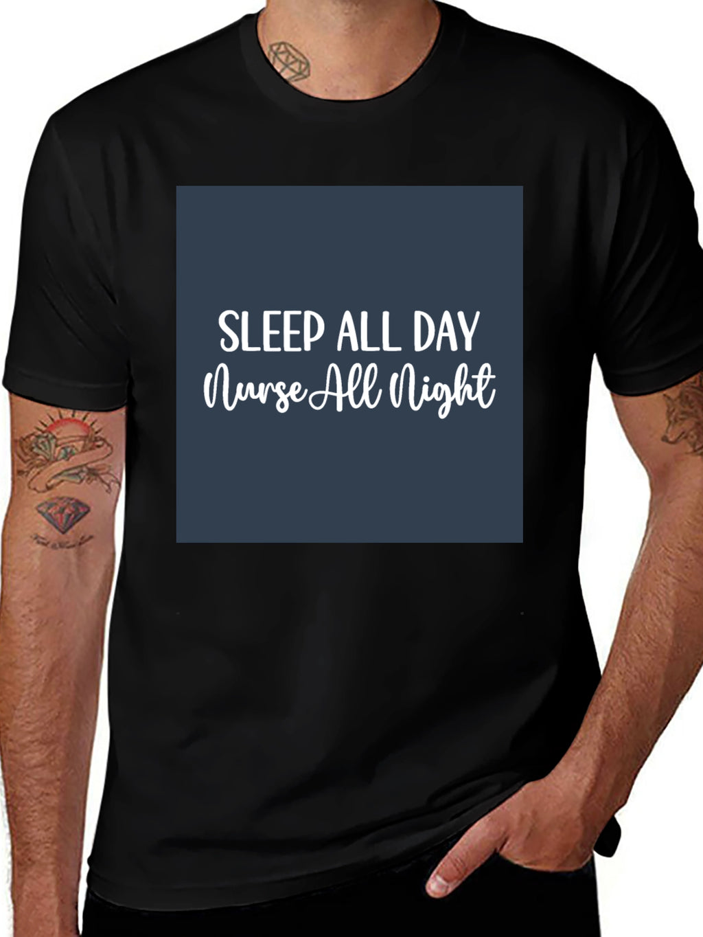 Sleep All Day Nurse All Night T-Shirt