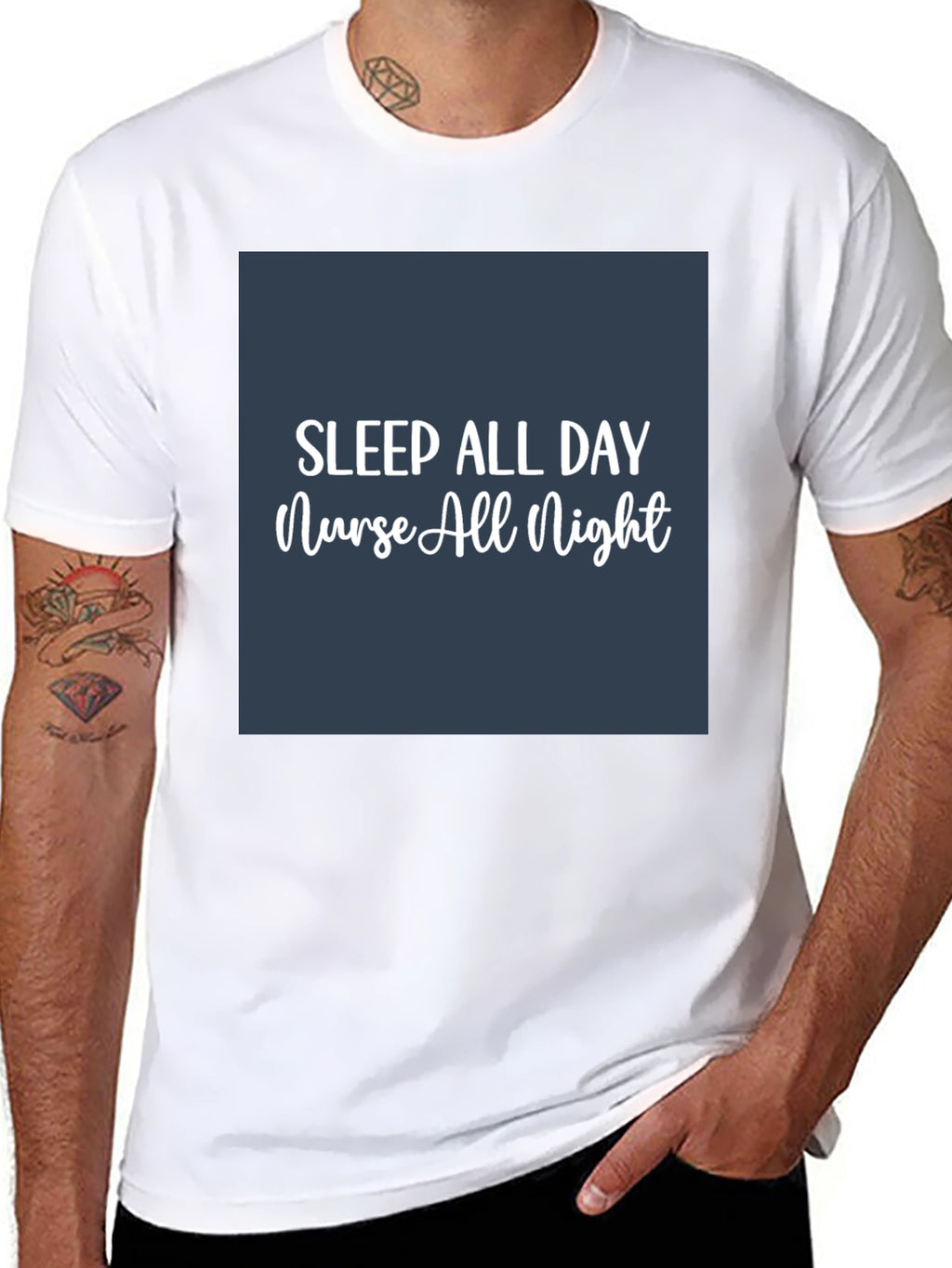 Sleep All Day Nurse All Night T-Shirt