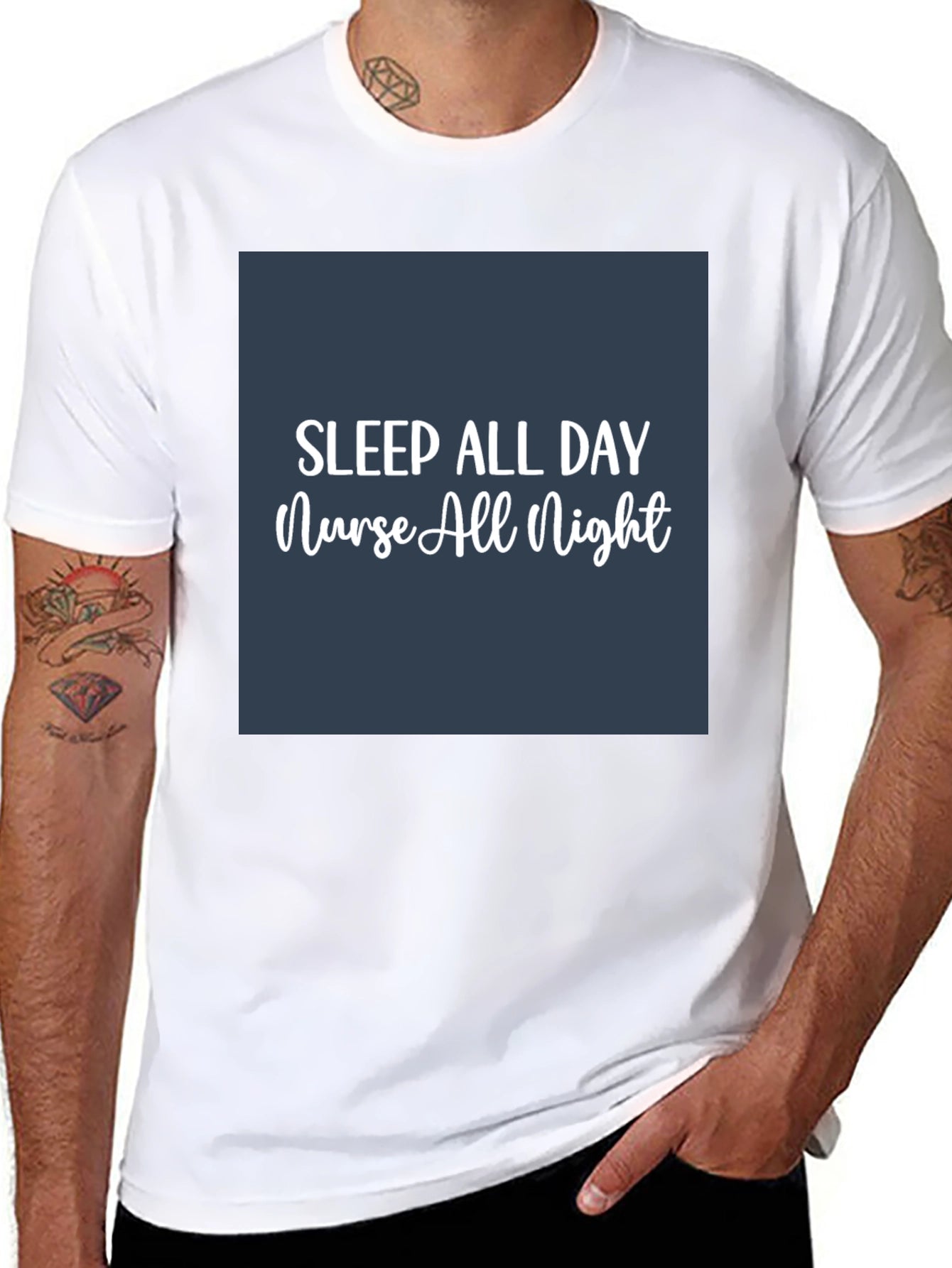 Sleep All Day Nurse All Night T-Shirt