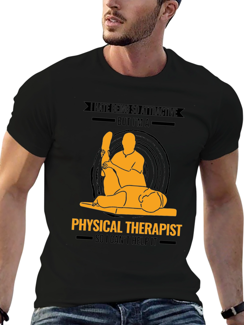 Physical Therapist Graphic T-Shirt - Funny Profession Tee