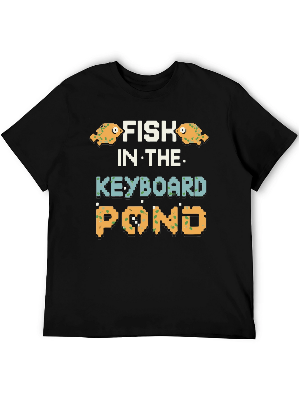 Fish in the Keyboard Pond Graphic Tee