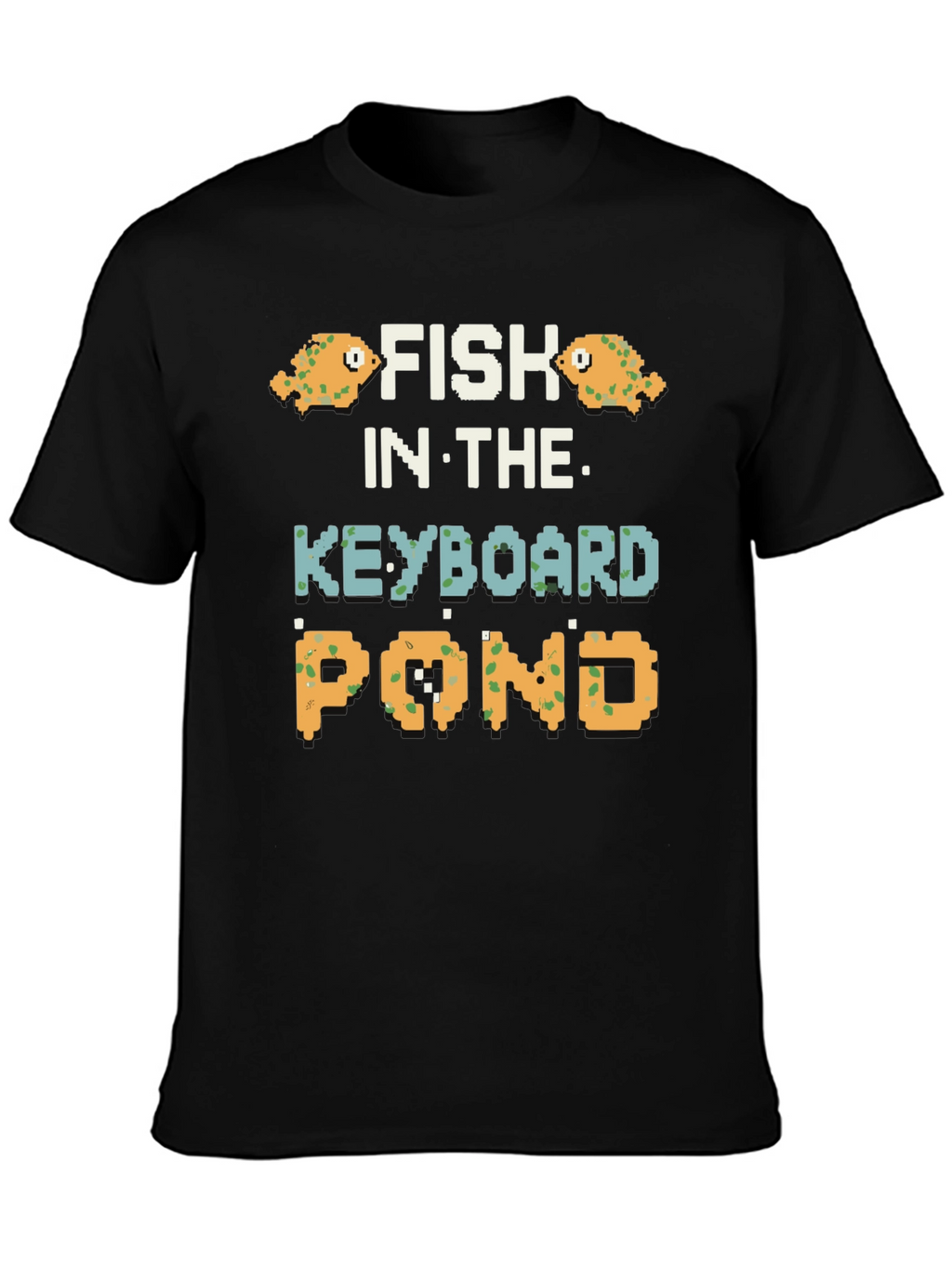 Fish in the Keyboard Pond Graphic Tee