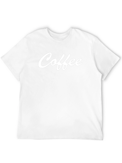 Coffee Graphic Tee - Mens Casual Shirt