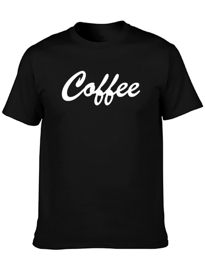 Coffee Graphic Tee - Mens Casual Shirt