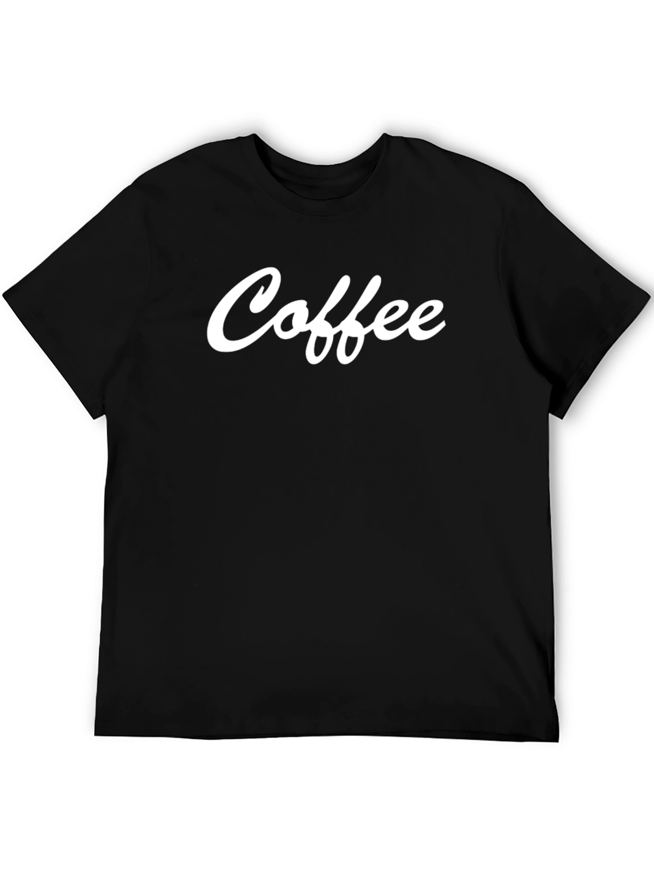 Coffee Graphic Tee - Mens Casual Shirt
