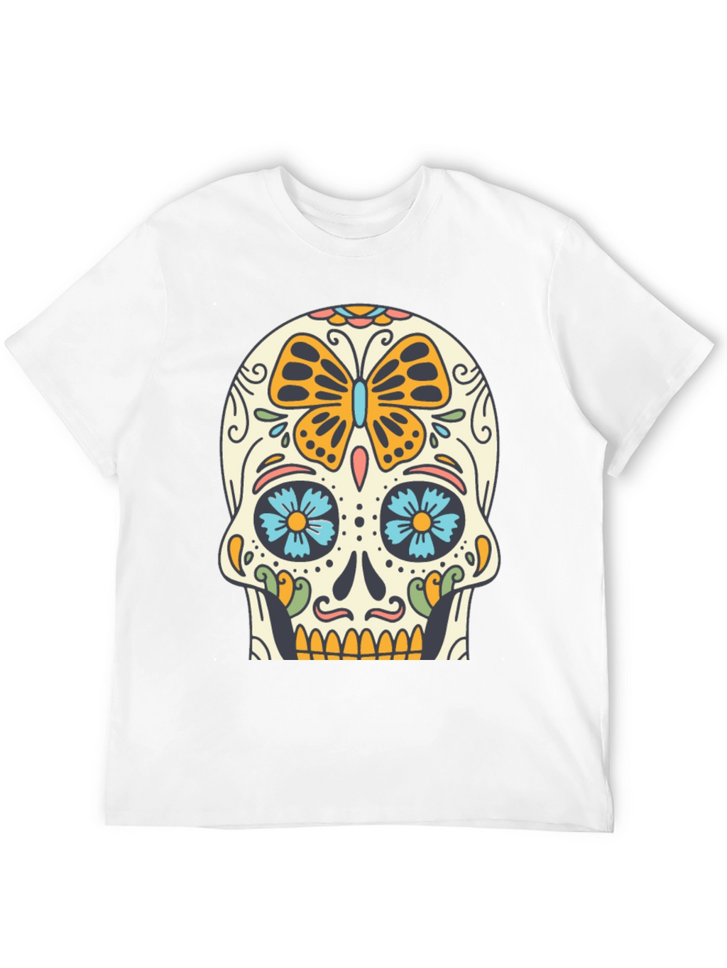 Sugar Skull T-Shirt - Day of the Dead Tee