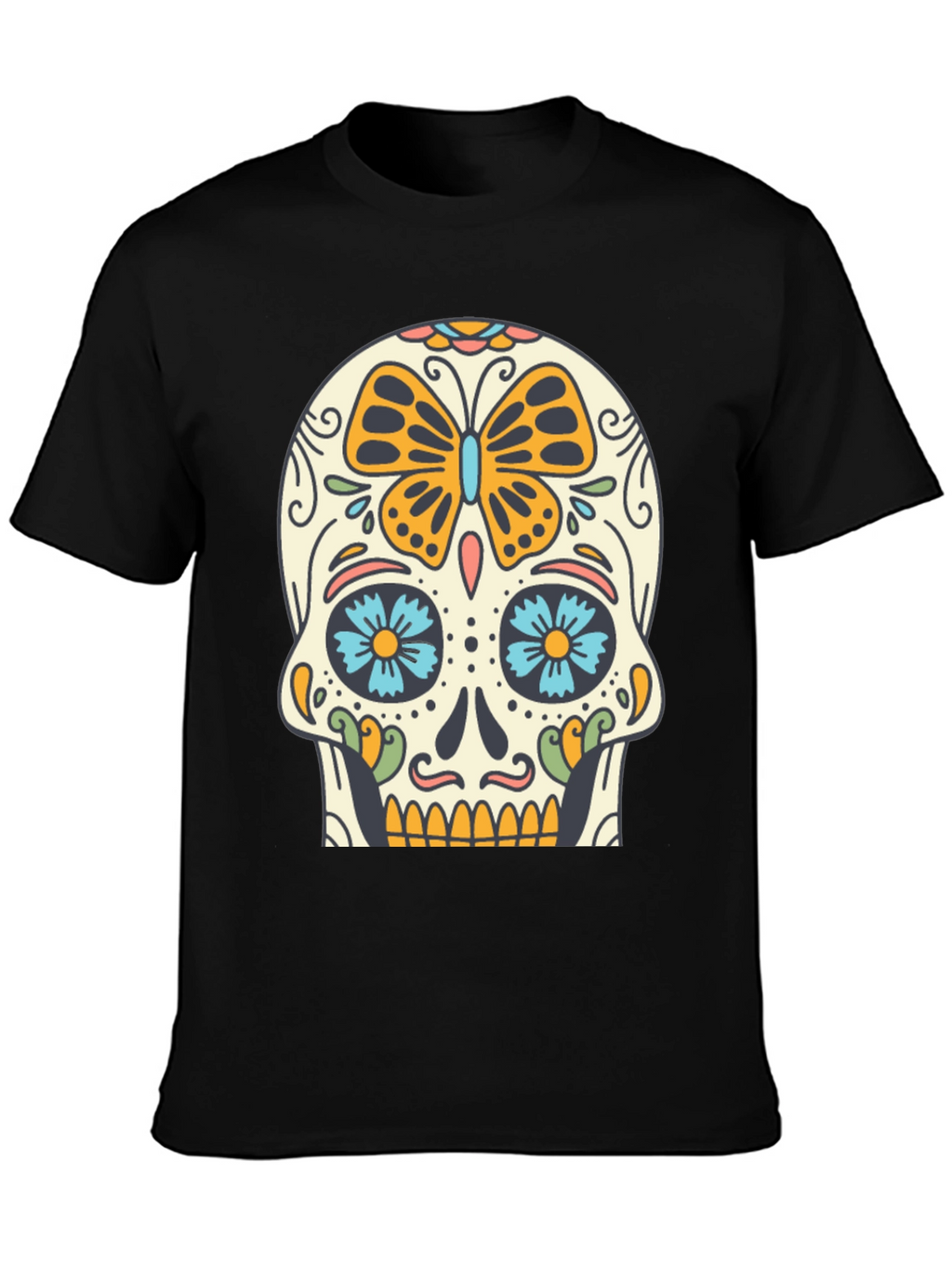Sugar Skull T-Shirt - Day of the Dead Tee