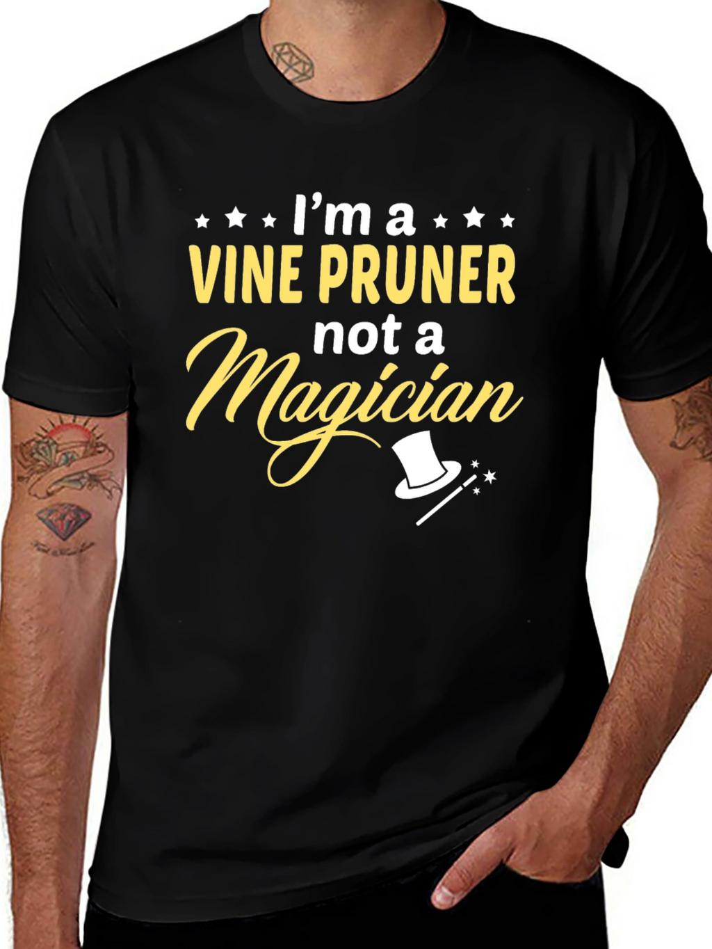 Vine Pruner Graphic Tee - Not a Magician