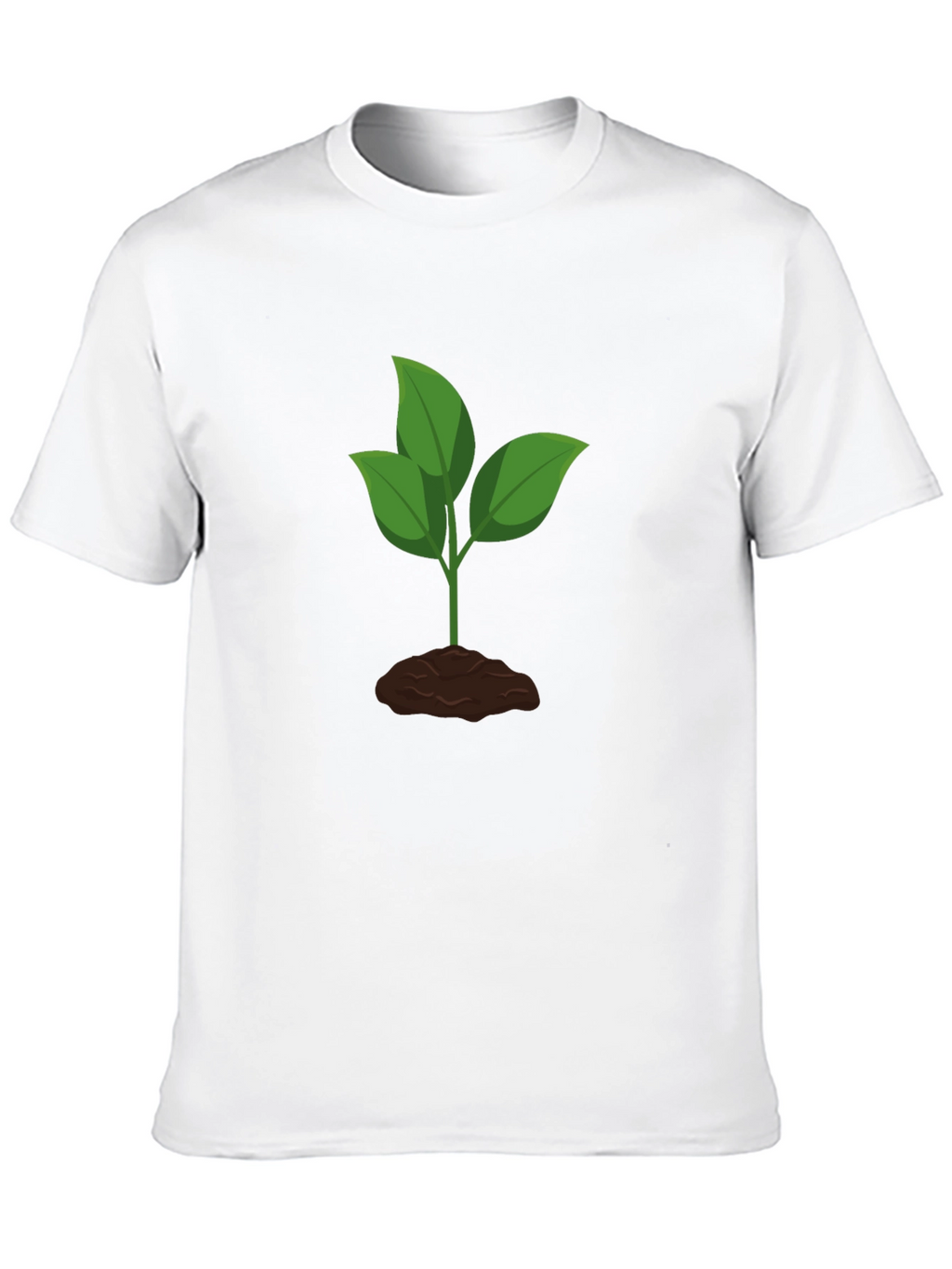 Plant Graphic Black T-Shirt