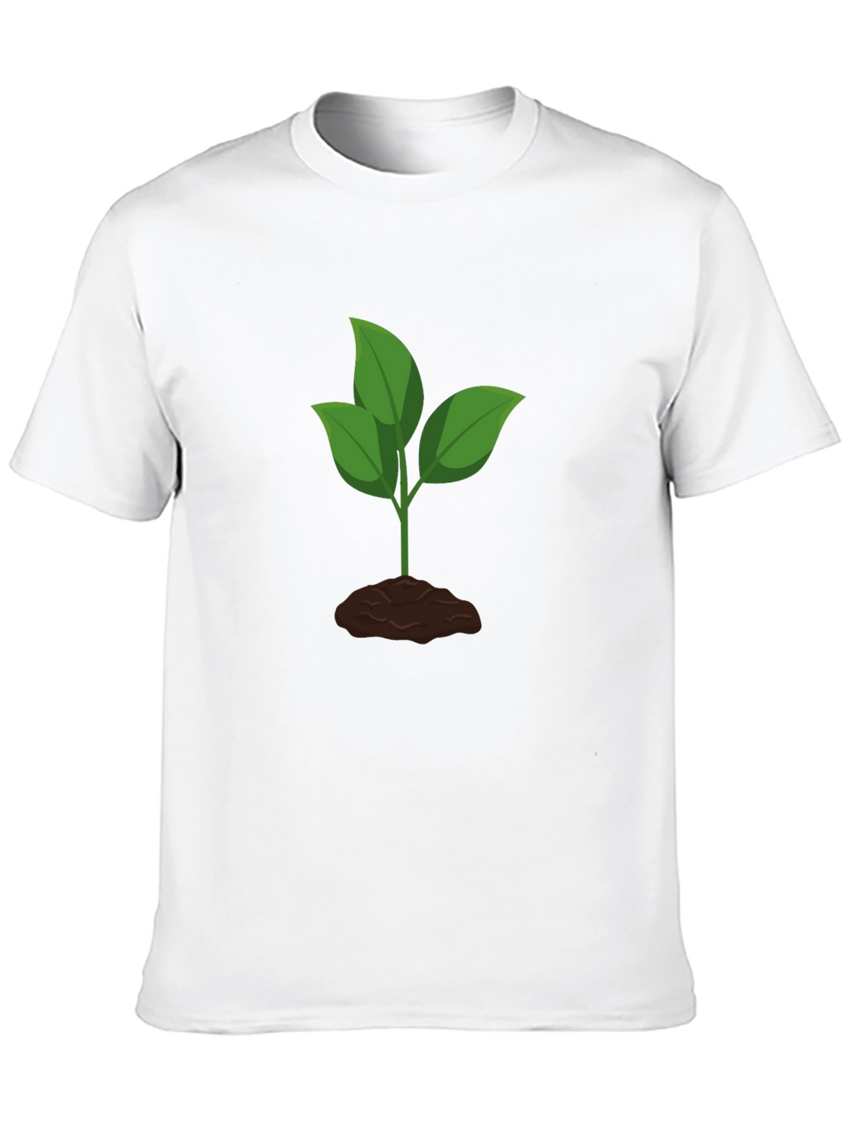 Plant Graphic Black T-Shirt