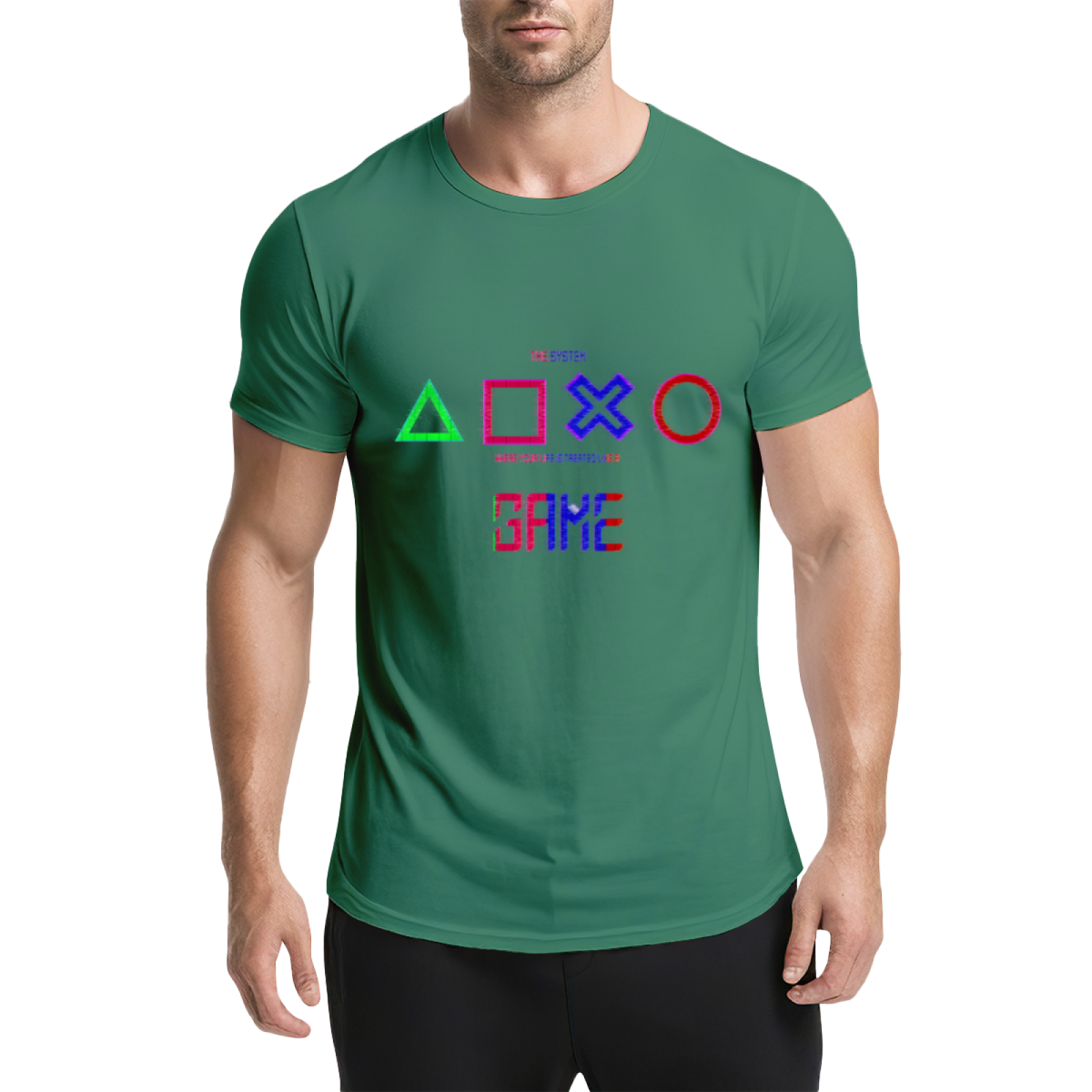 PlayStation Controller Buttons Gamer Casual T-Shirt