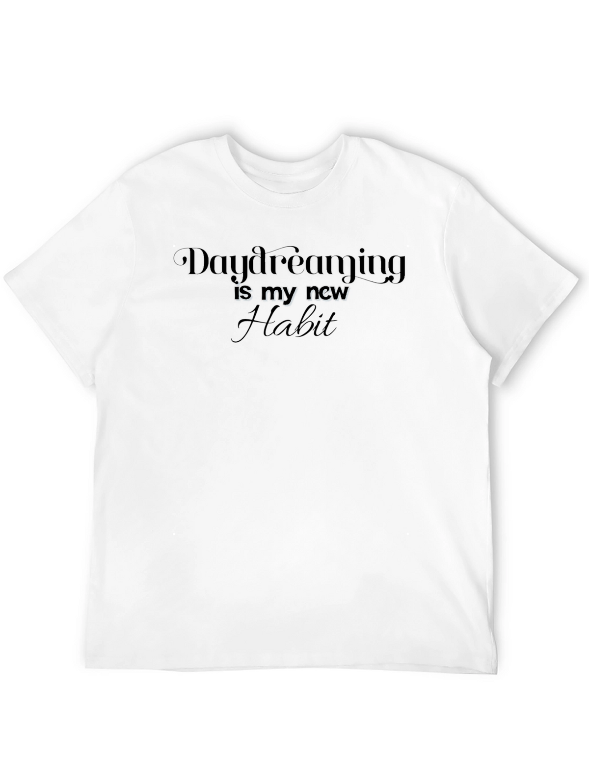 Daydreaming New Habit Black T-Shirt