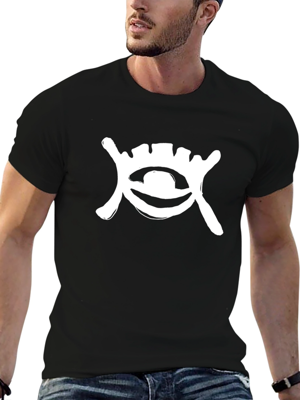 Symbol Graphic Black T-Shirt