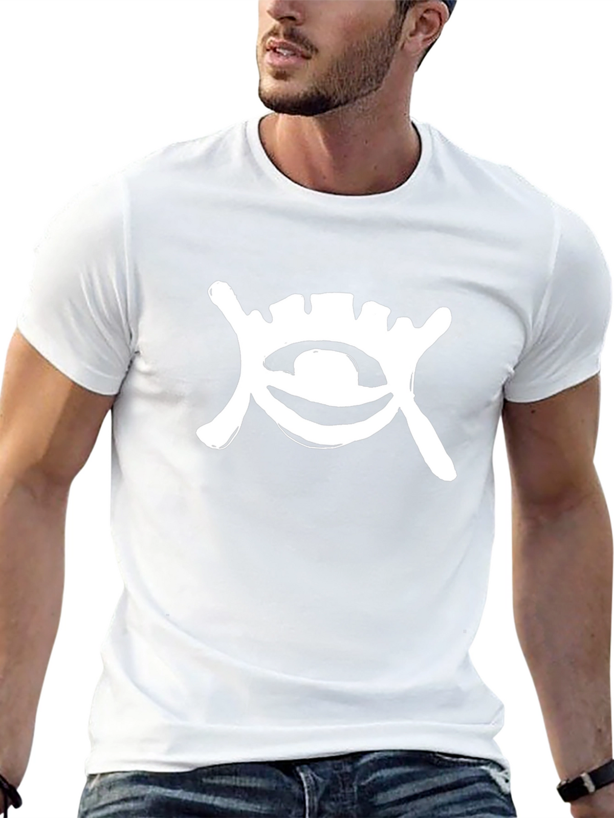 Symbol Graphic Black T-Shirt