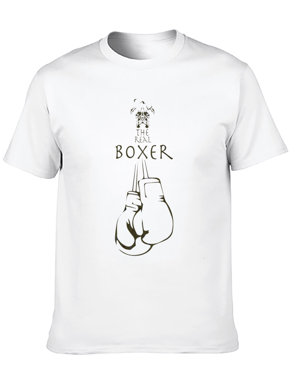 The Real Boxer T-Shirt - Boxing Gloves Graphic Tee