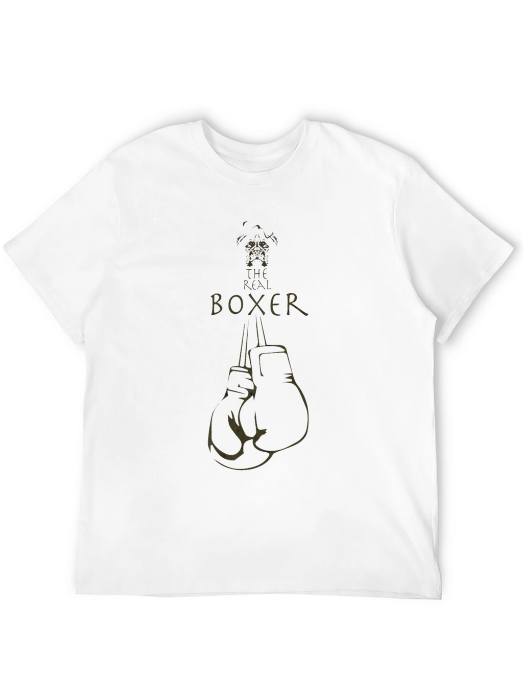 The Real Boxer T-Shirt - Boxing Gloves Graphic Tee