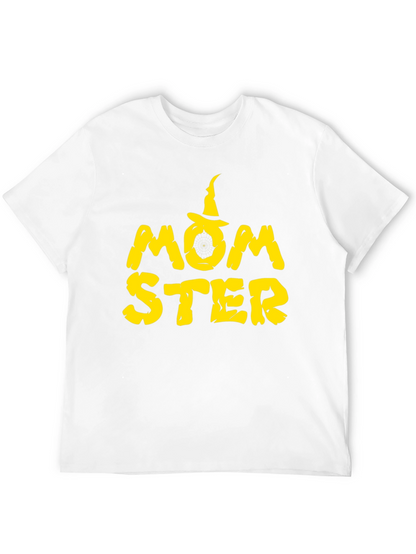 Momster Halloween T-Shirt - Black Tee