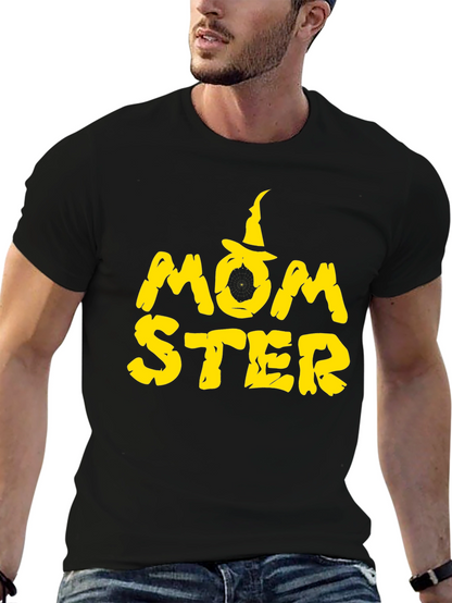 Momster Halloween T-Shirt - Black Tee