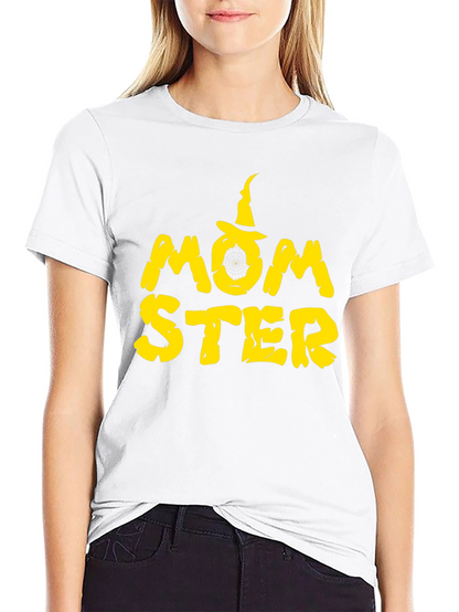Momster Halloween T-Shirt - Black Tee